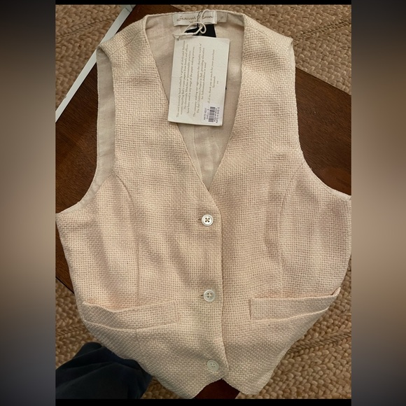 Savannah Morrow Kate Vest - Woven Peace Silk - Small & Medium Available - Picture 7 of 17